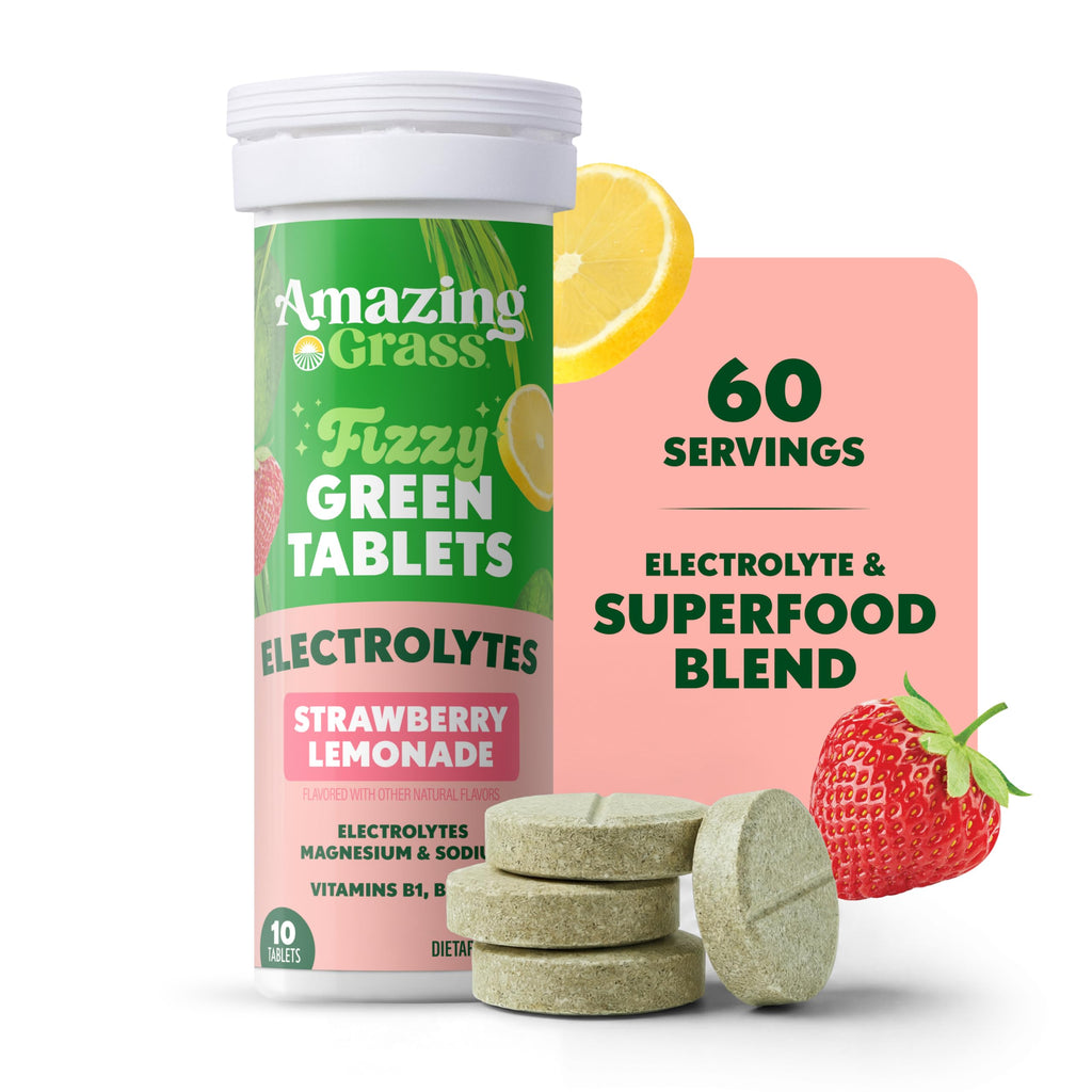 Amazing Grass Effervescent Fizzy Green Tablets