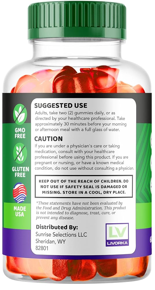 LIVORKA VirilPlex XL Gummies - 60 Gummies - image 2