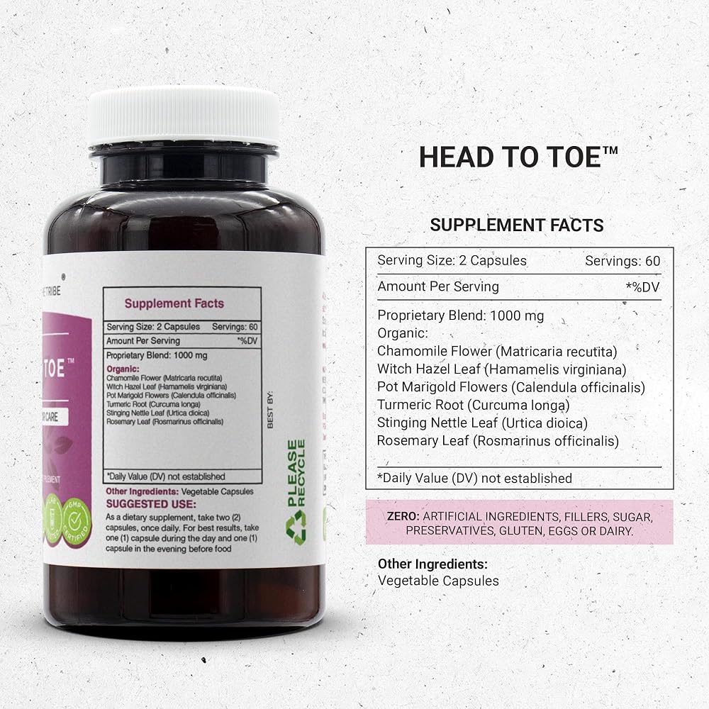 Secrets of the Tribe Head to Toe 60/120 Capsules - image 7