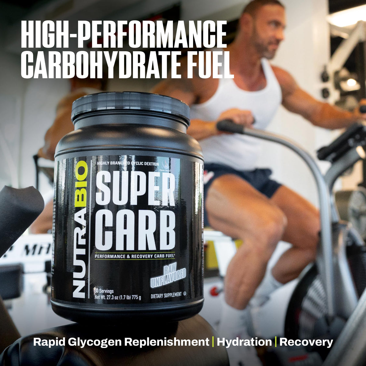 NutraBio Super Carb - Complex Carbohydrate Supplement Powder