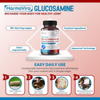 HarmoVira Liposomal Glucosamine 9-in-1 Joint Wellness - 180 Capsules - image 5