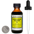 Eisen-Golden Laboratories Lugol's Iodine/Amber Glass Bottle/Free
