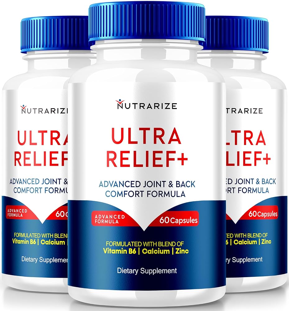 NutraRize Ultra Relief+ Joint Support Capsules - 180 Capsules