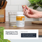 FIQ Formula IQ Cod Liver Oil Softgels - 100 Softgels - image 3
