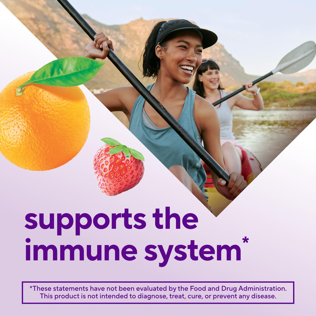Vitafusion Zinc and Vitamin C Gummies Immune Support - 90 Gummies - image 3