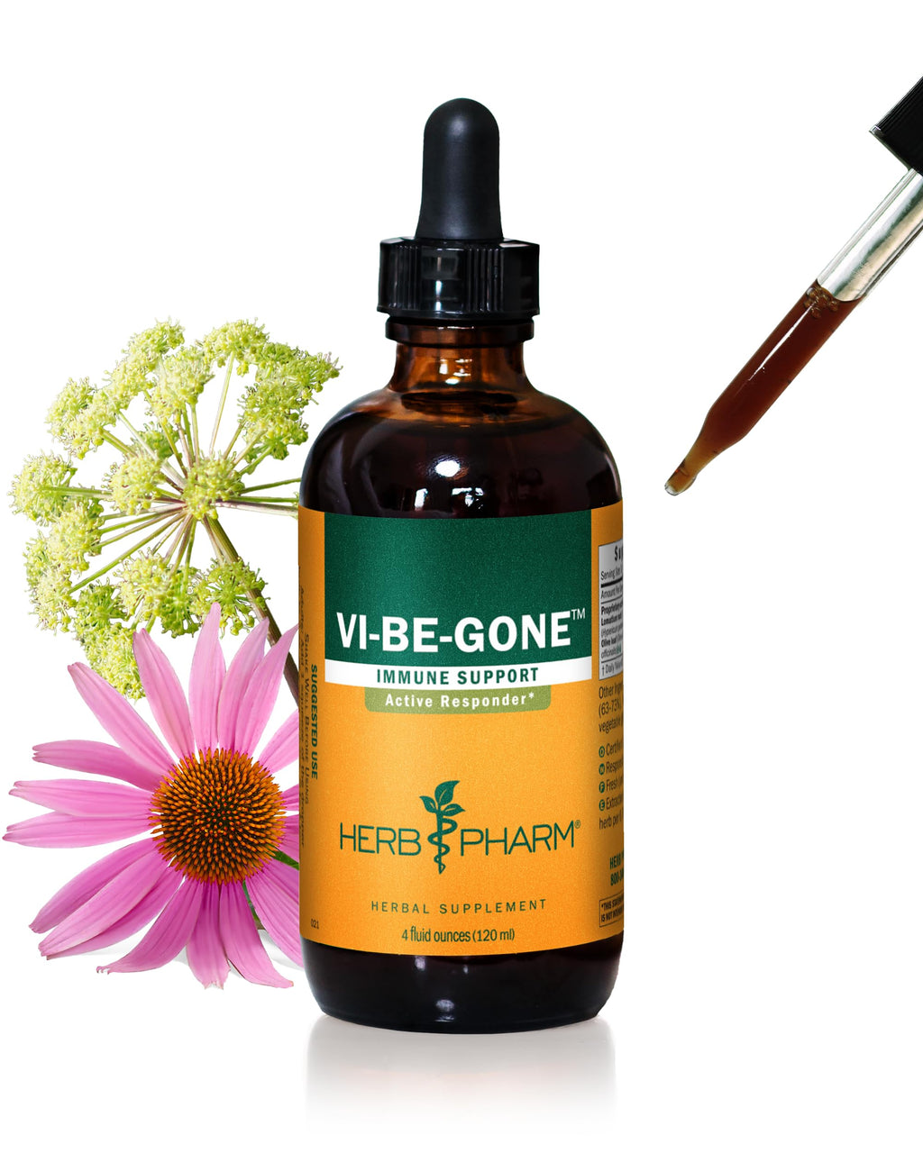 Herb Pharm Vi-Be-Gone Liquid Herbal Formula Immune Support - 4 Fl Oz
