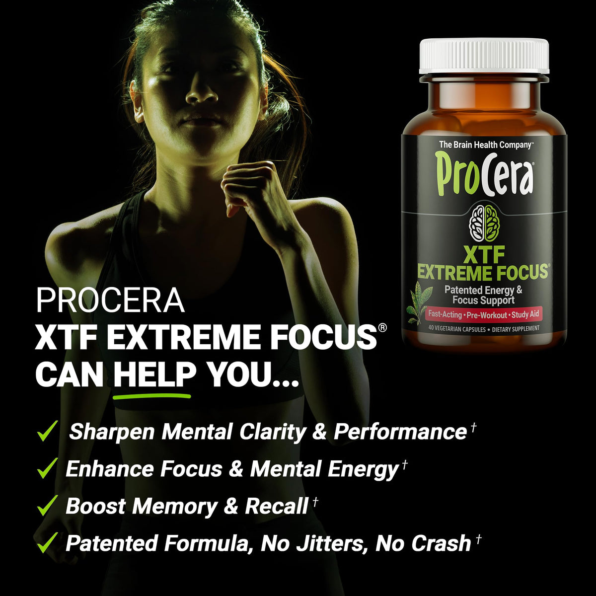 Procera XTF Cognitive Function Supplement - 40 Capsules - image 5