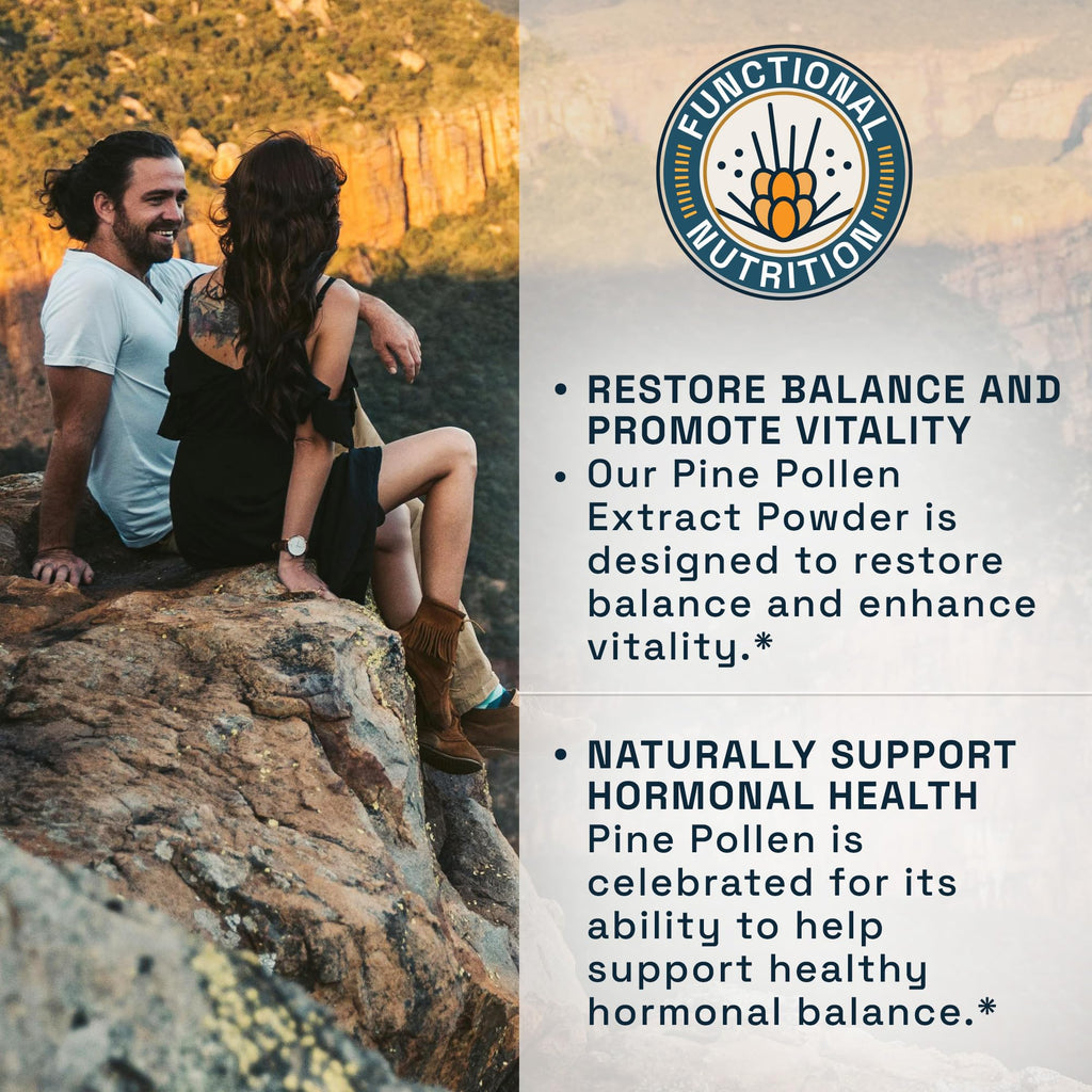 RAW Forest Foods Pine Pollen Extract 50:1 - 120 Capsules - image 3