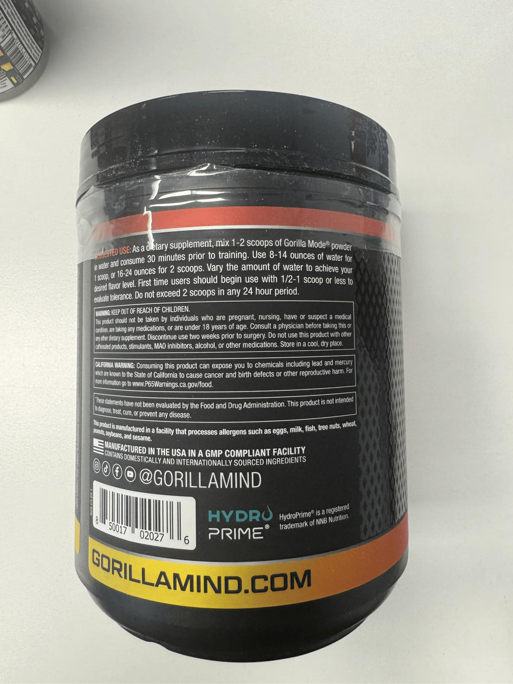 Gorilla Mode Pre Workout