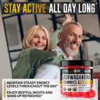NOBLE NUTRITION Ashwagandha Gummies - Sugar Free & Vegan Ashwagandha