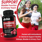 DR. BO D-Mannose 500mg Capsules for Urinary Tract Health - image 3