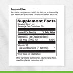 DAVINCI Labs D3/K2 Liquid Bone Health Support - 30 Servings - image 6