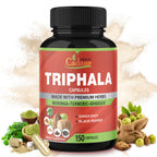 Organic Cadane Triphala Extract Capsules - 150 Count