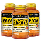 MASON NATURAL Papaya Digestive Enzyme Complex - 300 Chewables