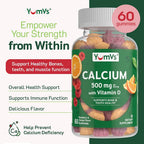 YUM-V'S Calcium Gummies 500 mg with Vitamin D3 - image 3