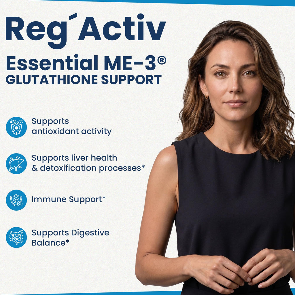 Reg'Activ Essential ME-3 Glutathione Probiotic - 30 Vegan Capsules - image 2