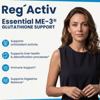 Reg'Activ Essential ME-3 Glutathione Probiotic - 30 Vegan Capsules - image 2