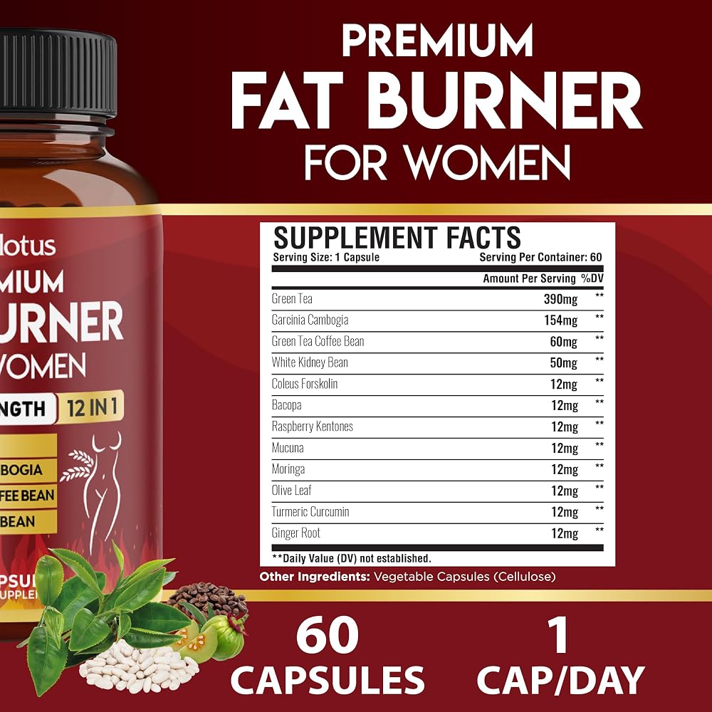 Zolotus Weight Loss Pills for Women Metabolism Booster - 120 Capsules - image 2