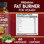 Zolotus Weight Loss Pills for Women Metabolism Booster - 120 Capsules - image 2