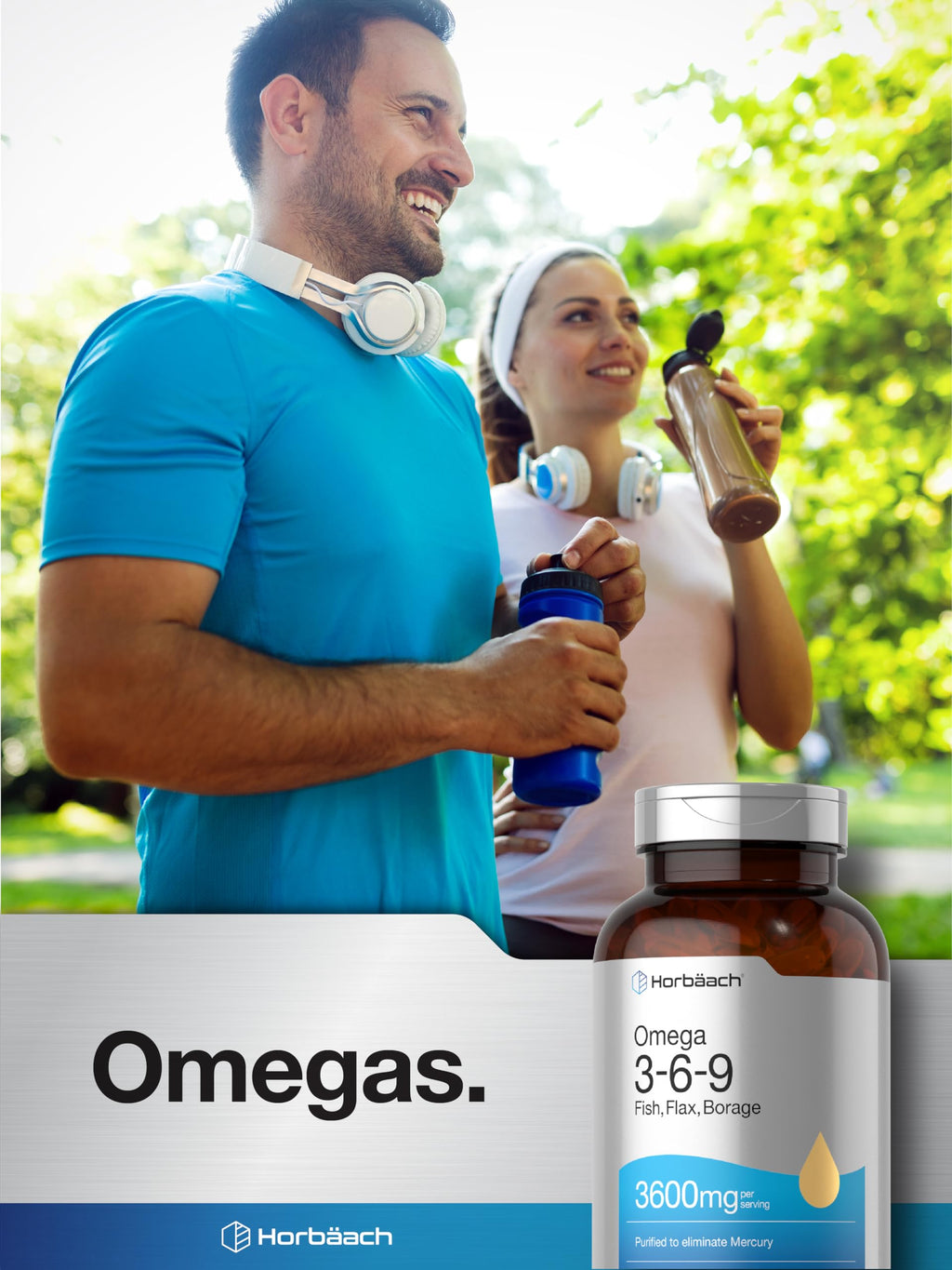 Horbäach Triple Omega 3-6-9 - 240 Softgels - image 7