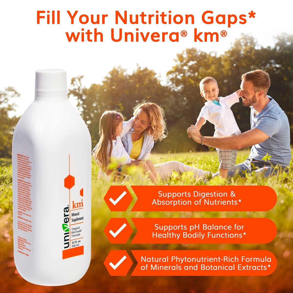 Univera km Mineral Supplement - 32 fl oz (1PK)