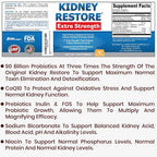Kidney Restore Kidney Cleanse Detox & Repair - 90 Capsules - image 2