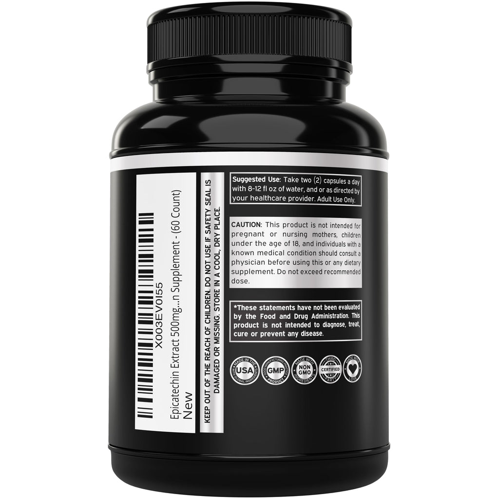 Dorado Nutrition Epicatechin Extract 500mg - 60 Capsules - image 3