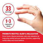 Force Factor Glycine for Relaxation and Restful Sleep - 100 Vegetarian Capsules - image 3