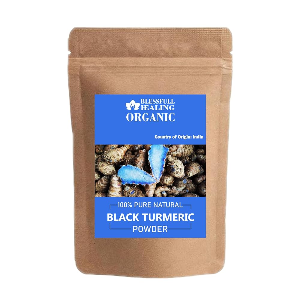 Blessfull Healing Organic Black Turmeric Powder - 200g