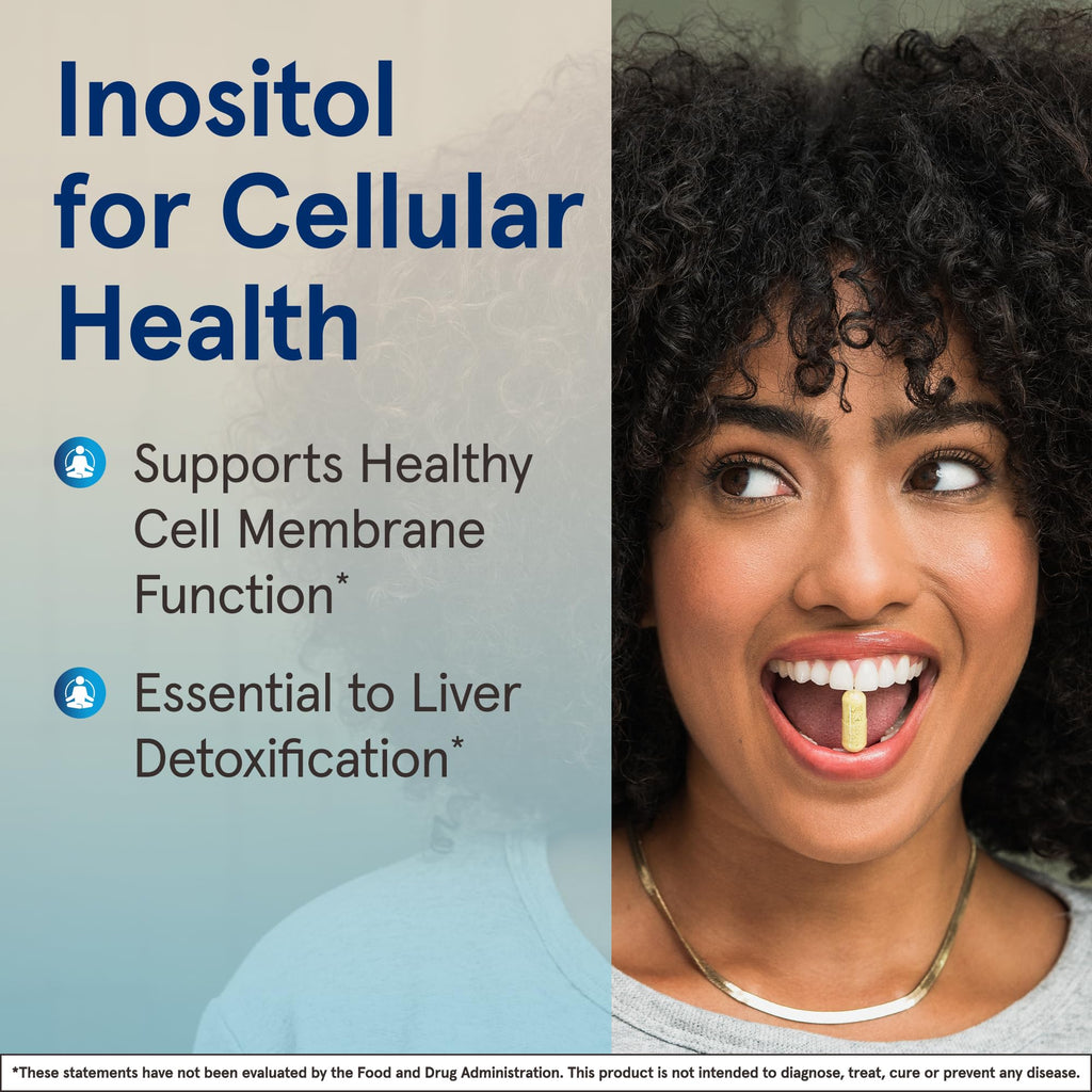 Jarrow Formulas Inositol 750 mg Liver Support - 100 Capsules - image 4