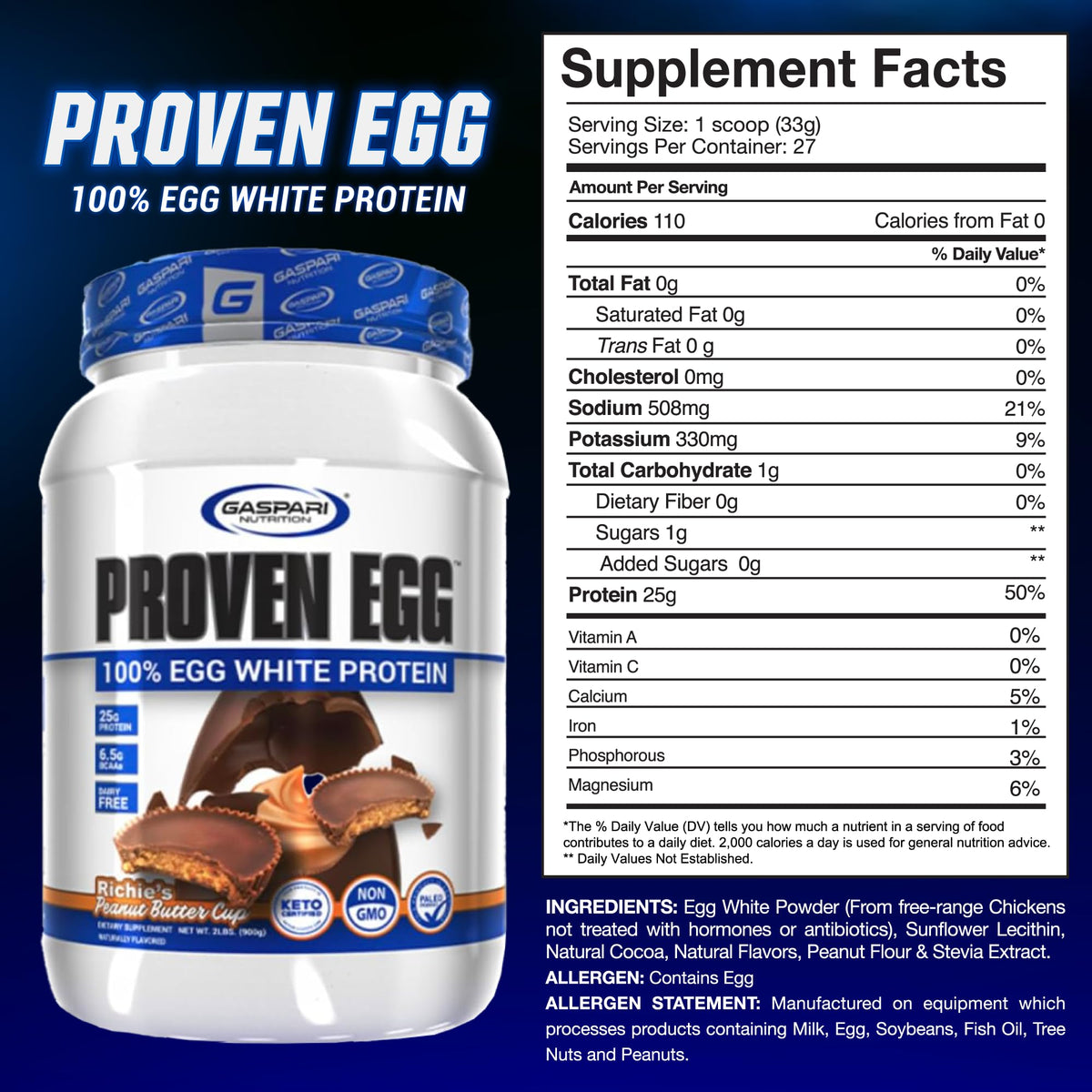 Gaspari Nutrition Proven Egg