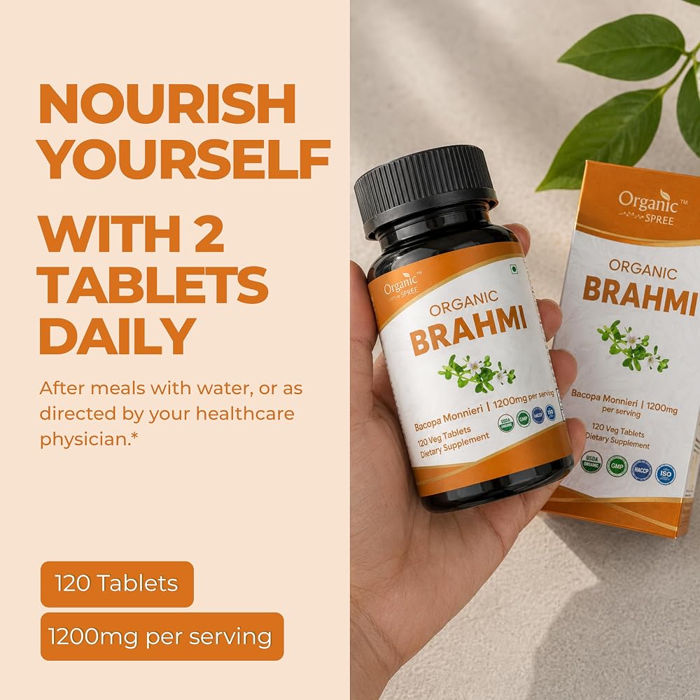 ORGANIC SPREE BRAHMI 120