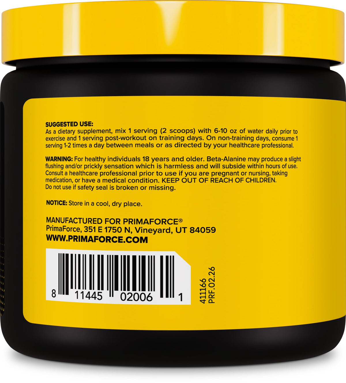 Primaforce Beta Alanine Powder - 200 Grams - image 3