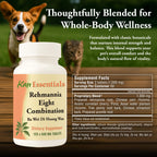 Kan Herb Rehmannia Eight Combination Herbal Supplement for Pets - 120 Tablets - image 3