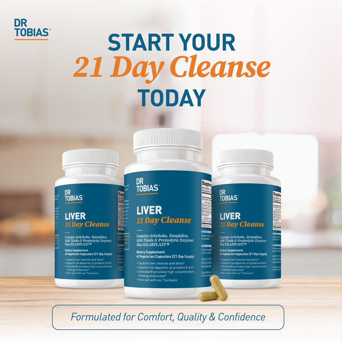 Dr. Tobias Liver 21 Day Cleanse - 63 Vegetarian Capsules - image 7