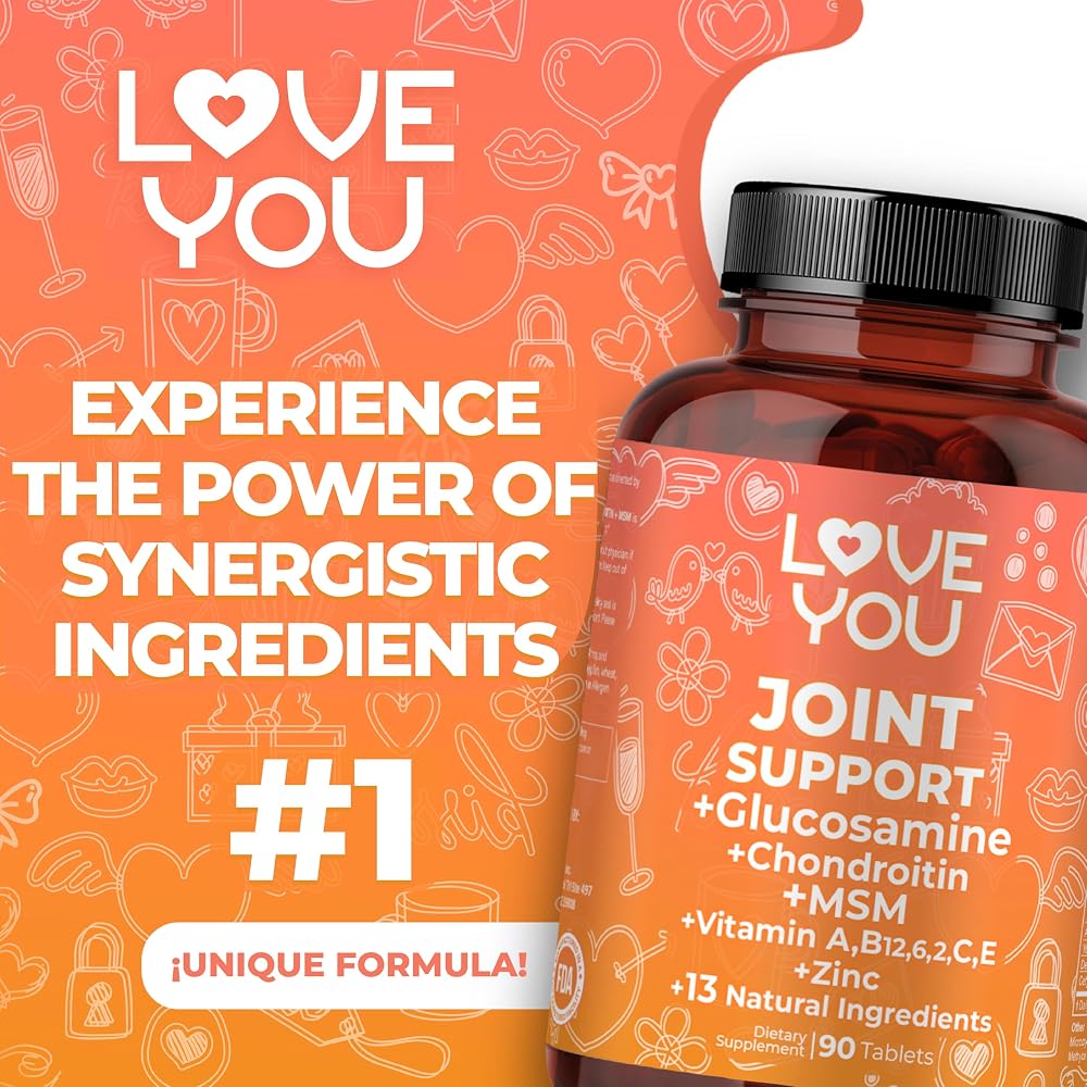 Love You Joint Support Supplement - 90 Tablets - image 2