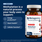 Metagenics MethylCare L-Methylfolate 5-MTHF & Methyl B12 - 120 Capsules - image 3