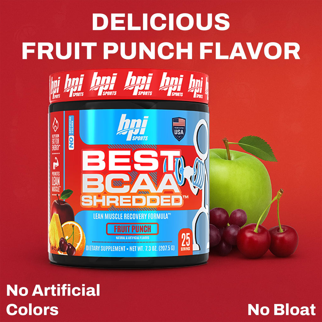 BPI Sports Best BCAA Shredded Caffeine-Free Thermogenic Recovery