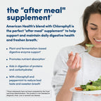 American Health Papaya Enzyme with Chlorophyll Chewable Tablets - 600 Count - image 3