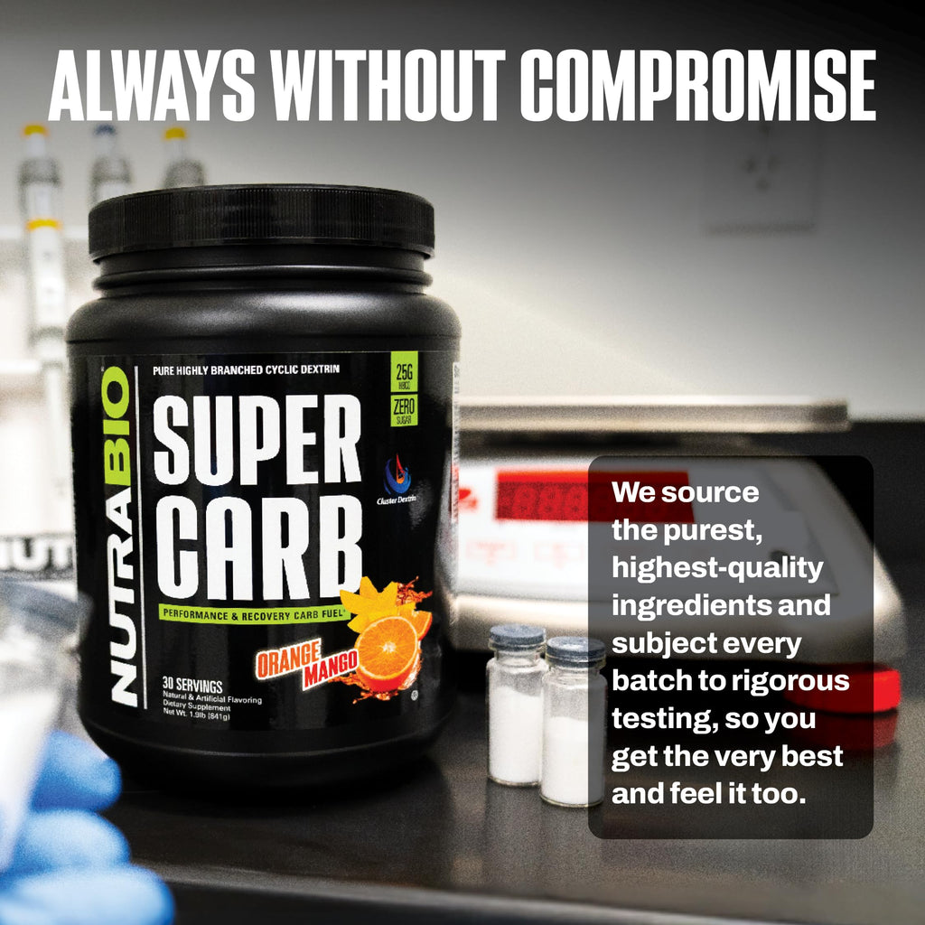 NutraBio Super Carb - Complex Carbohydrate Supplement Powder