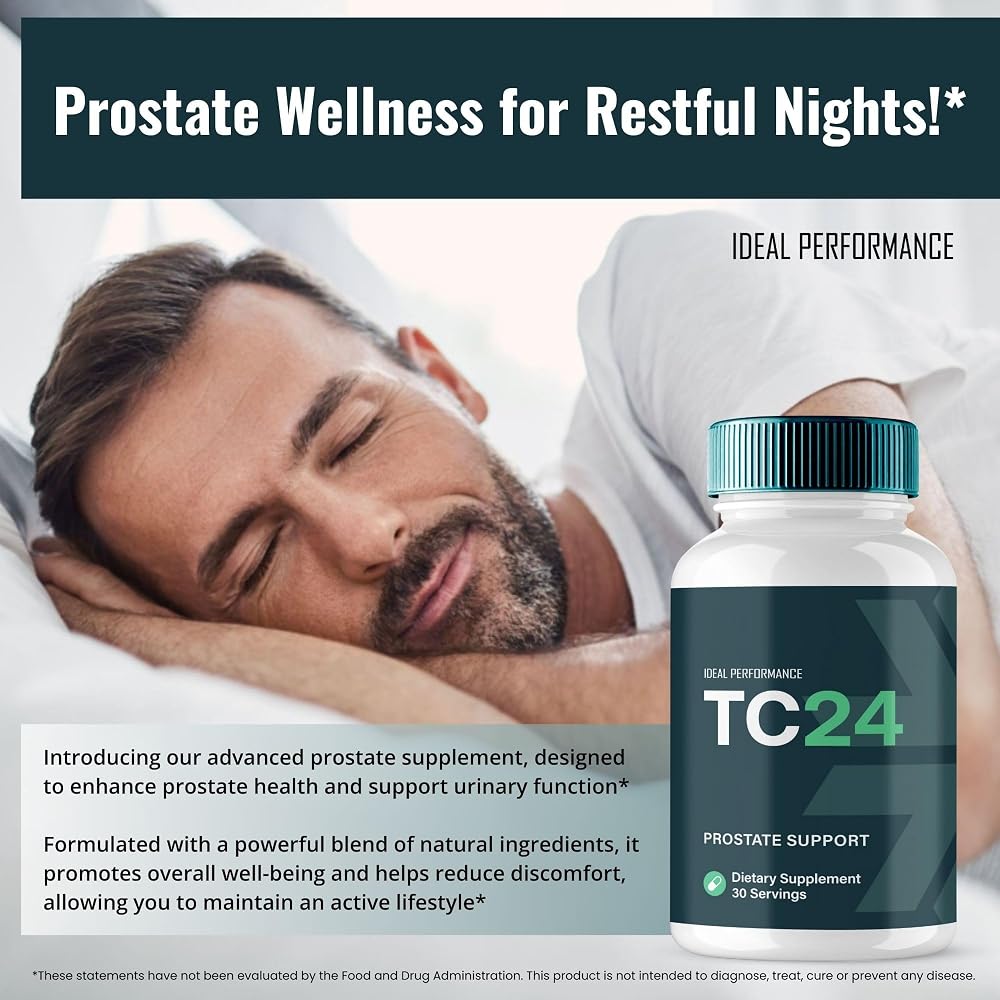 IDEAL PERFORMANCE TC24 Prostate Health Supplement - 180 Capsules - image 4