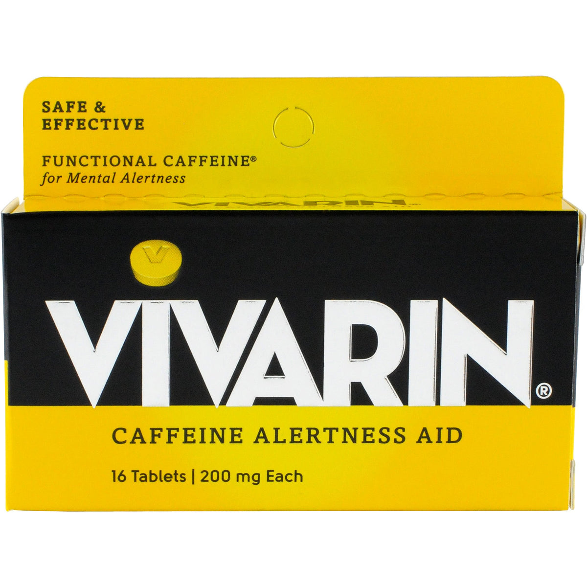 Vivarin, Caffeine Pills, 200mg Caffeine in Each Tablet, Safely