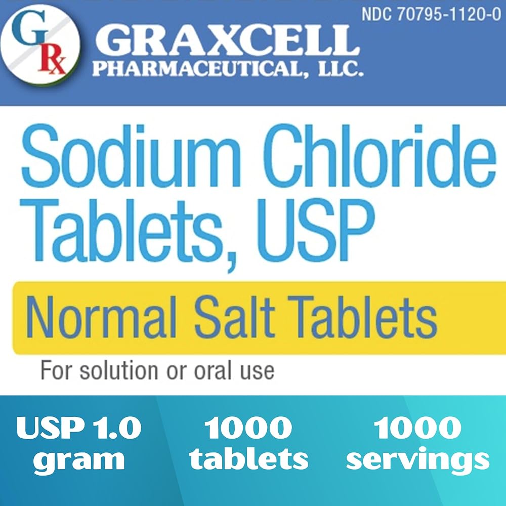Graxcell Sodium Chloride Tablets 1gm - image 3