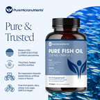 Pure Micronutrients Omega 3 Fish Oil Heart & Cognitive Support - 90 Softgels - image 2