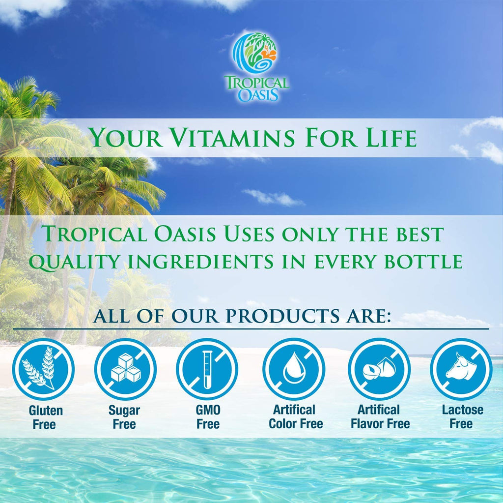 Tropical Oasis Women's Liquid Multivitamin - 32 Fl Oz - image 6