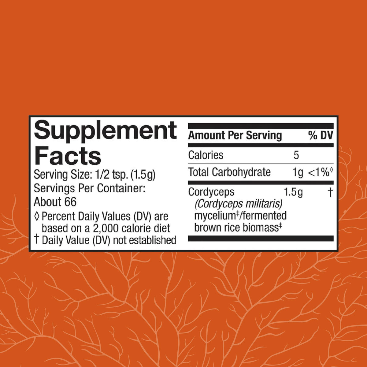 Host Defense Cordyceps Powder for Immune & Energy Support - 3.5 oz - image 2