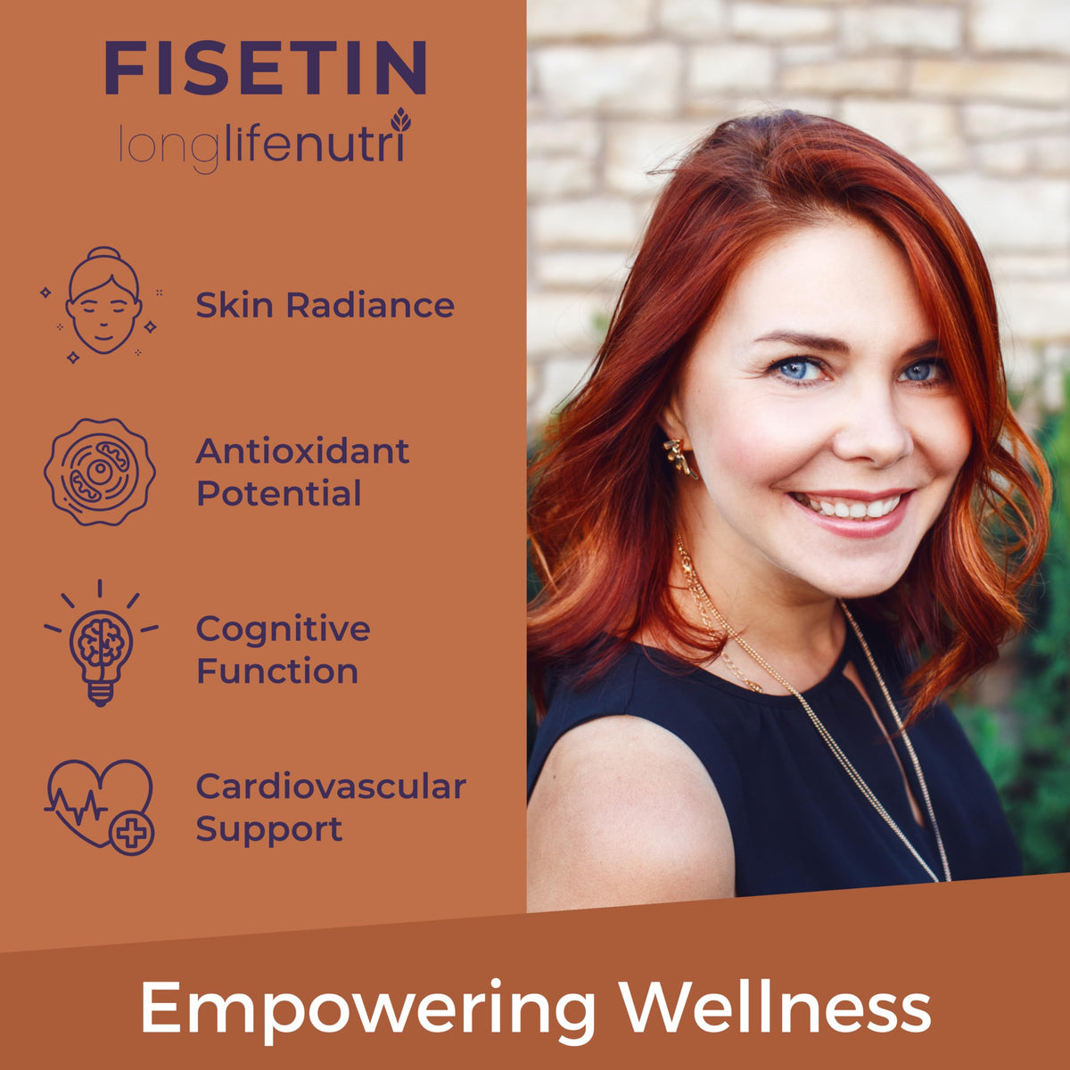 LongLifeNutri Fisetin 100mg Senolytic Supplement - 120 Vegetarian Capsules - image 4