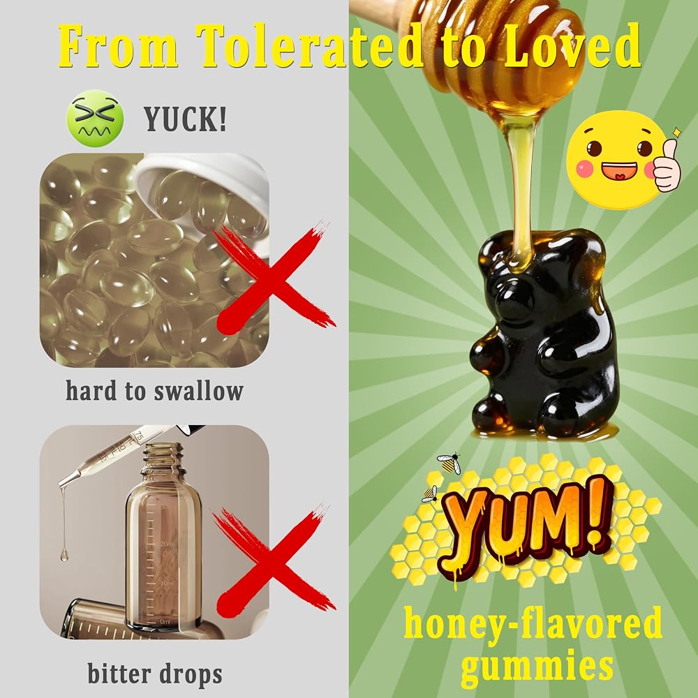 SUGAWITA Oil of Oregano with Black Seed Oil Gummies - 120 Count - image 3