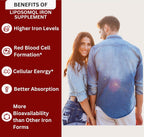 Nikoni Liposomal Iron 21mg Energy Support - 60 Capsules - image 7