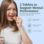 LuciPlex Brain Booster Supplement for Focus & Memory - 60 Tablets - image 7